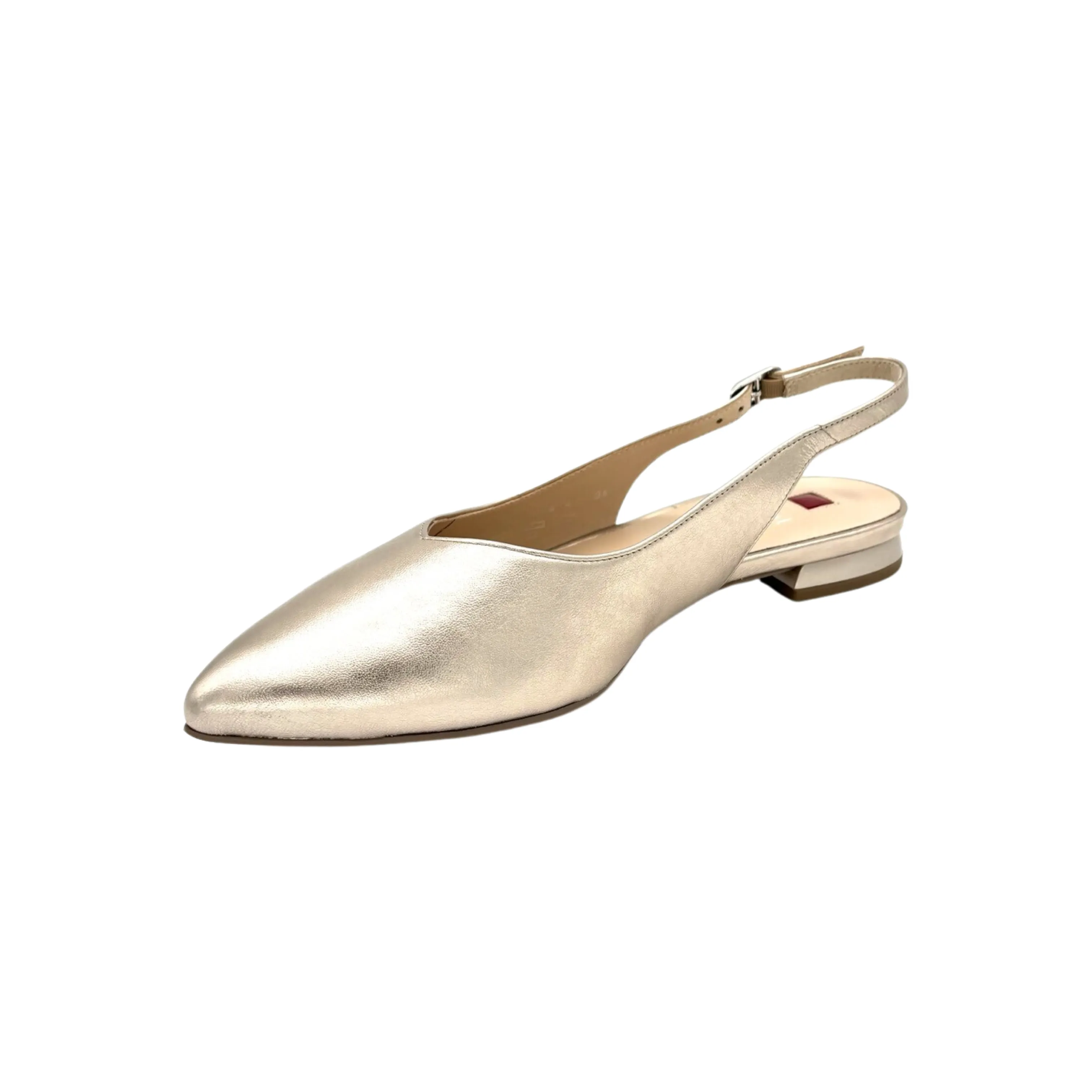 100111 Champagne Sling Back Flat