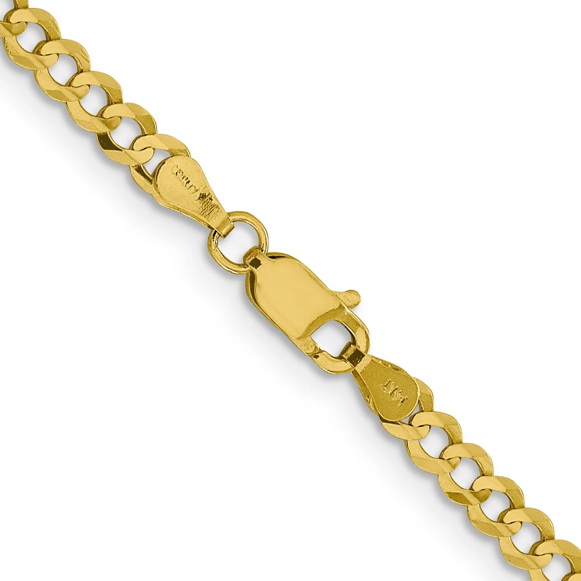 14K Flat Cuban Chain