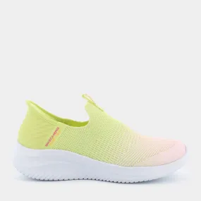 150183 Ultra Flex 3.0 Yellow Knit Pink Sportive