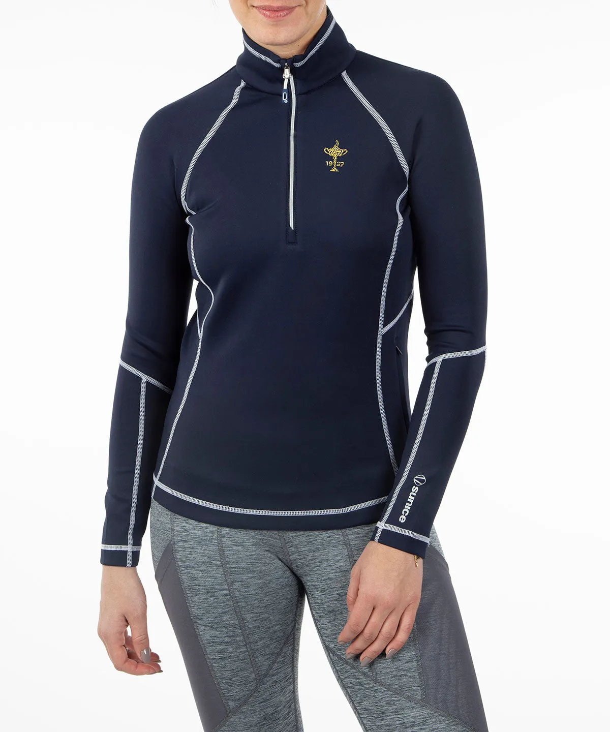 1927 Ryder Cup Women's Maddy 2.0 Quarter-Zip Knit Pullover