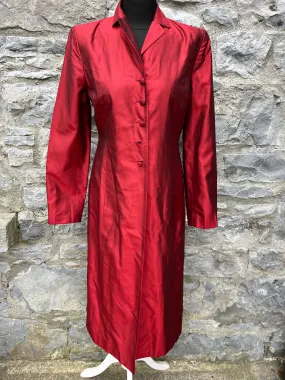 1990s vintage red coat size UK 8-10