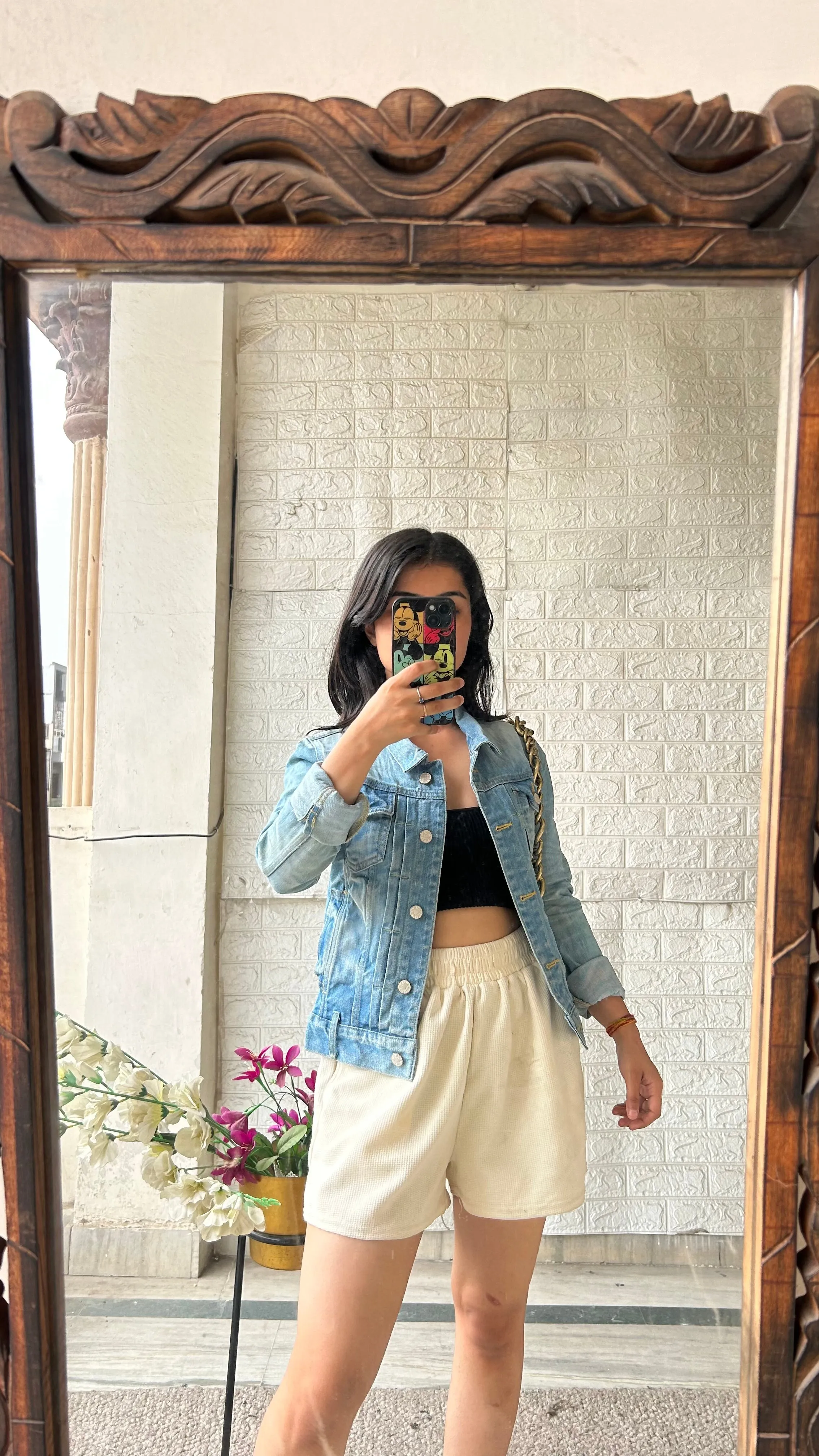 22.) women's denim jacket