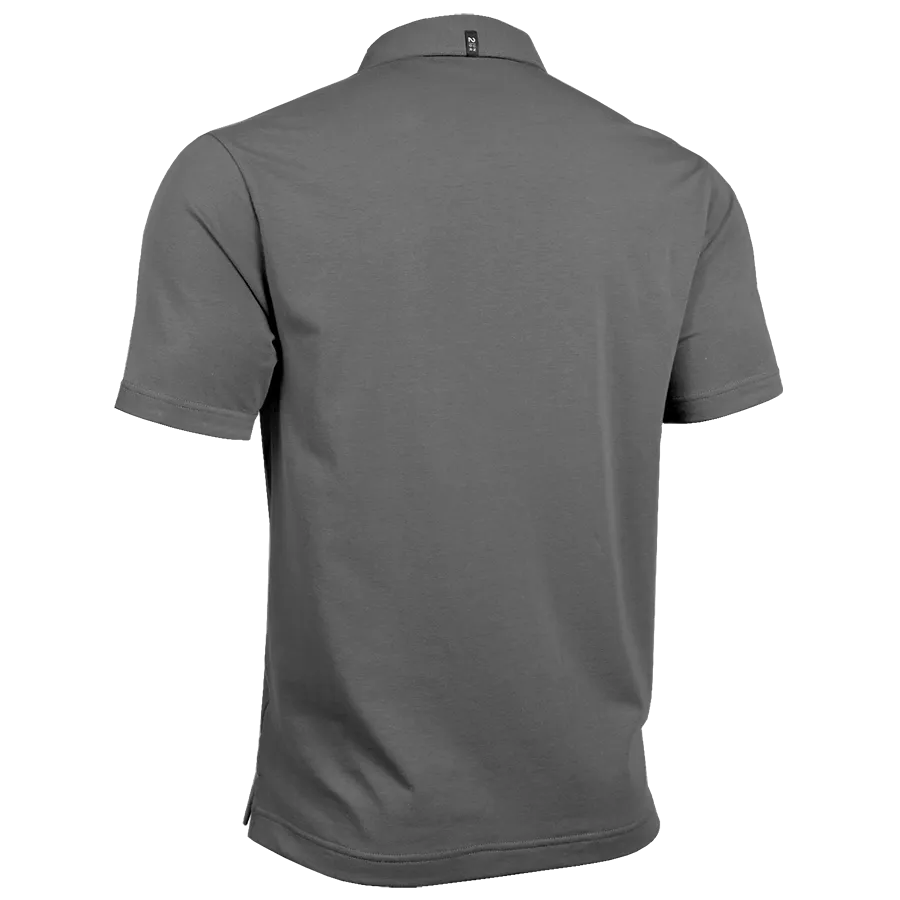 Dark Grey Classic Polo by 2UNDR