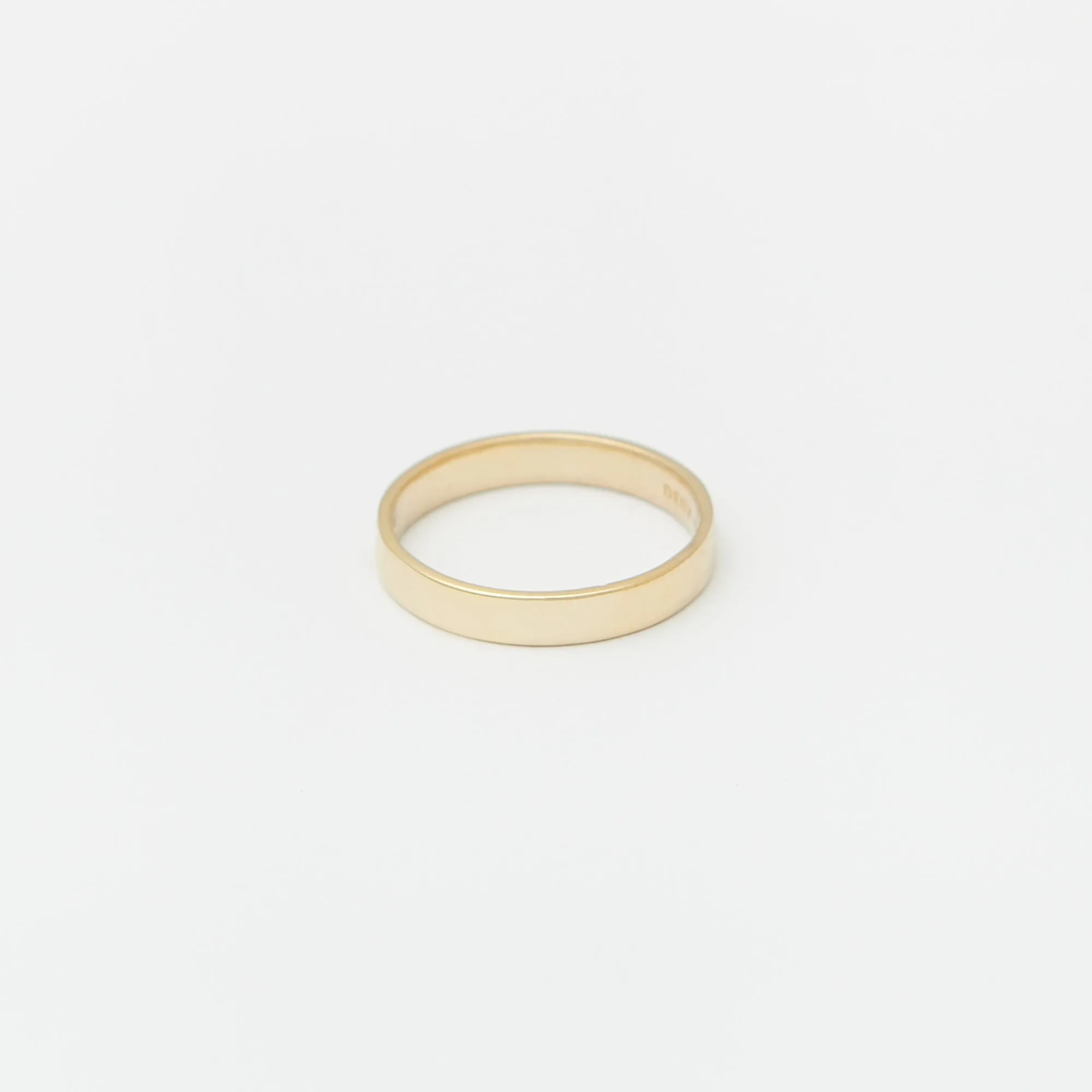 Gold 3.5mm Flat Henchey Band