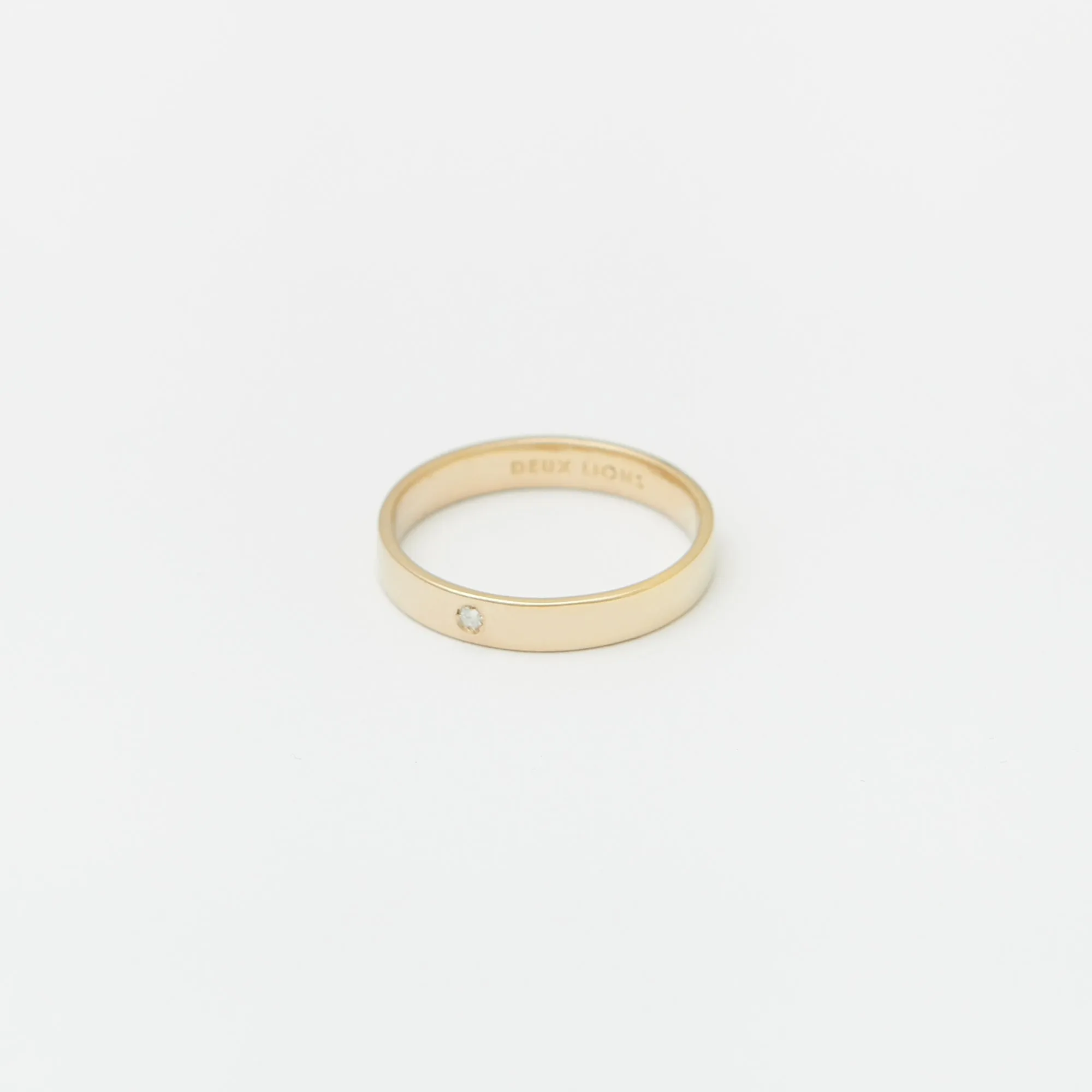 Gold 3.5mm Flat Henchey Band