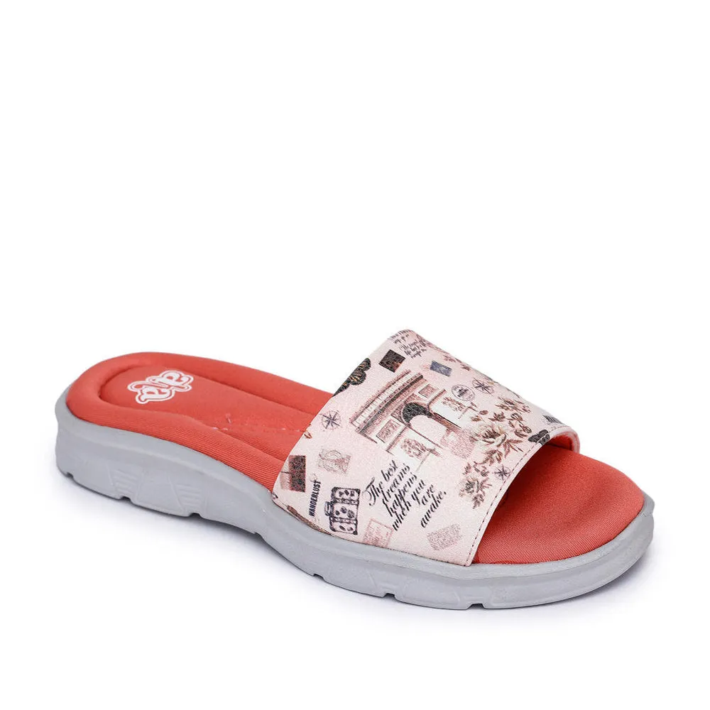 A-HA By Liberty Pink Slides For Women CUSHION-34