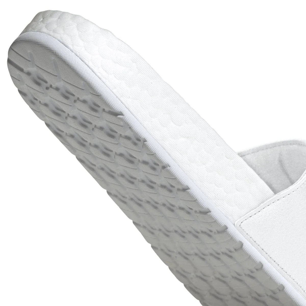 Adidas Boost White Slides for Men