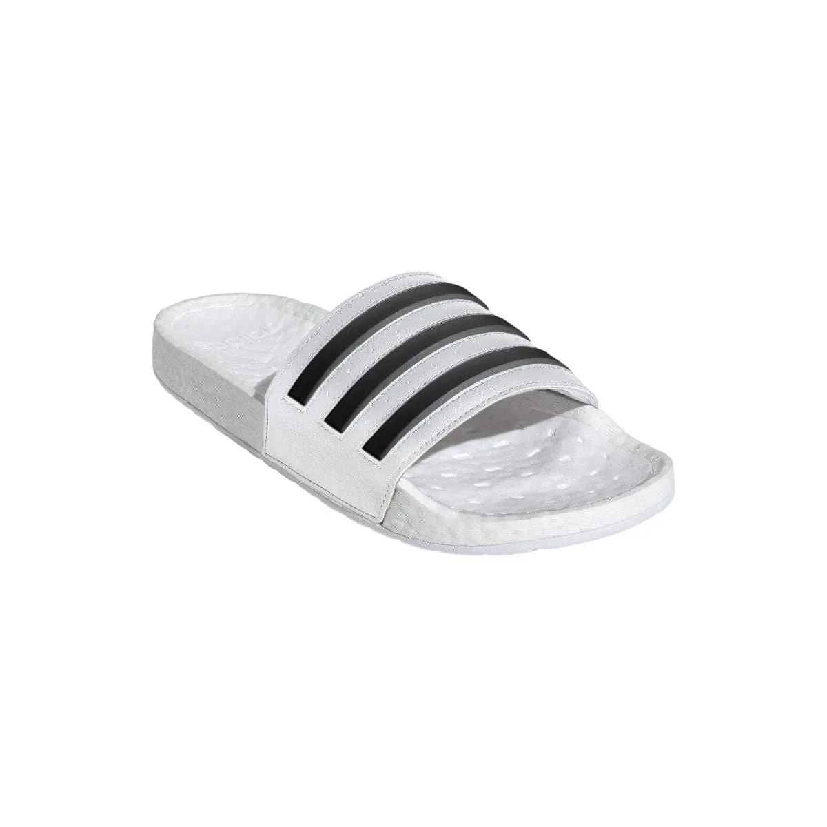 Adidas Boost White Slides for Men