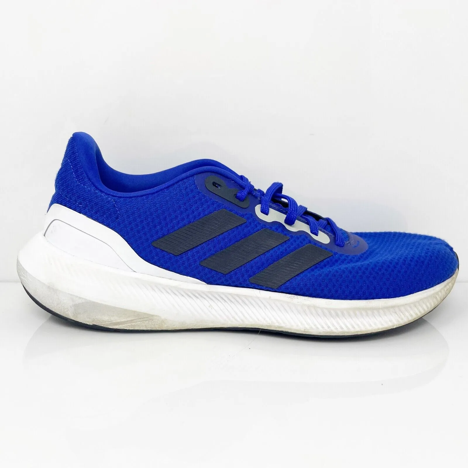 Adidas Mens Runfalcon 3.0 HP7549 Blue Running Shoes Sneakers Size 9.5