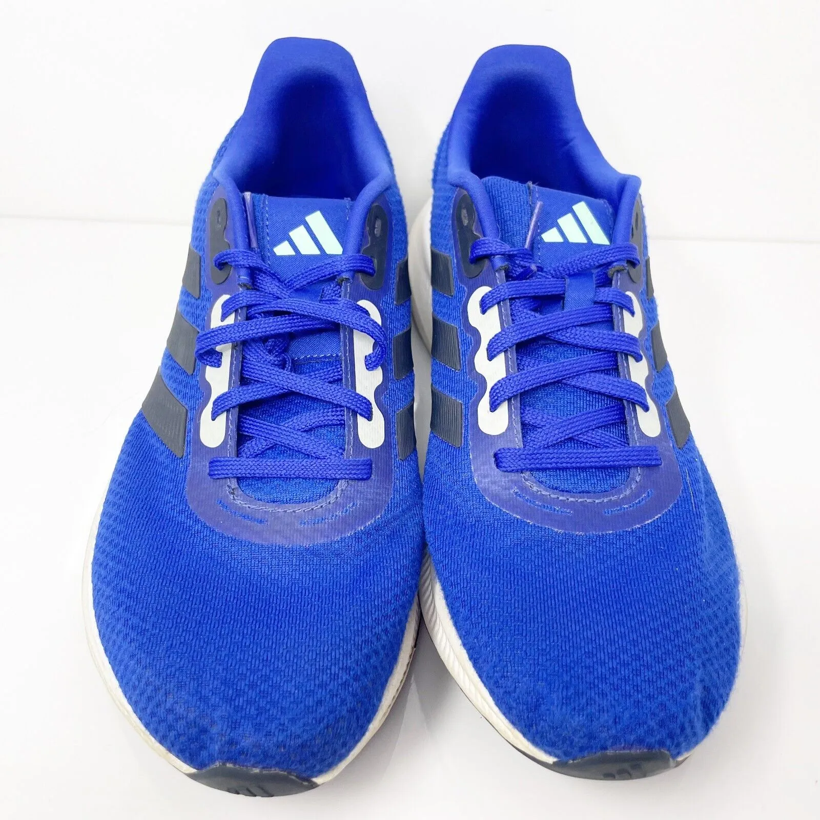 Adidas Mens Runfalcon 3.0 HP7549 Blue Running Shoes Sneakers Size 9.5