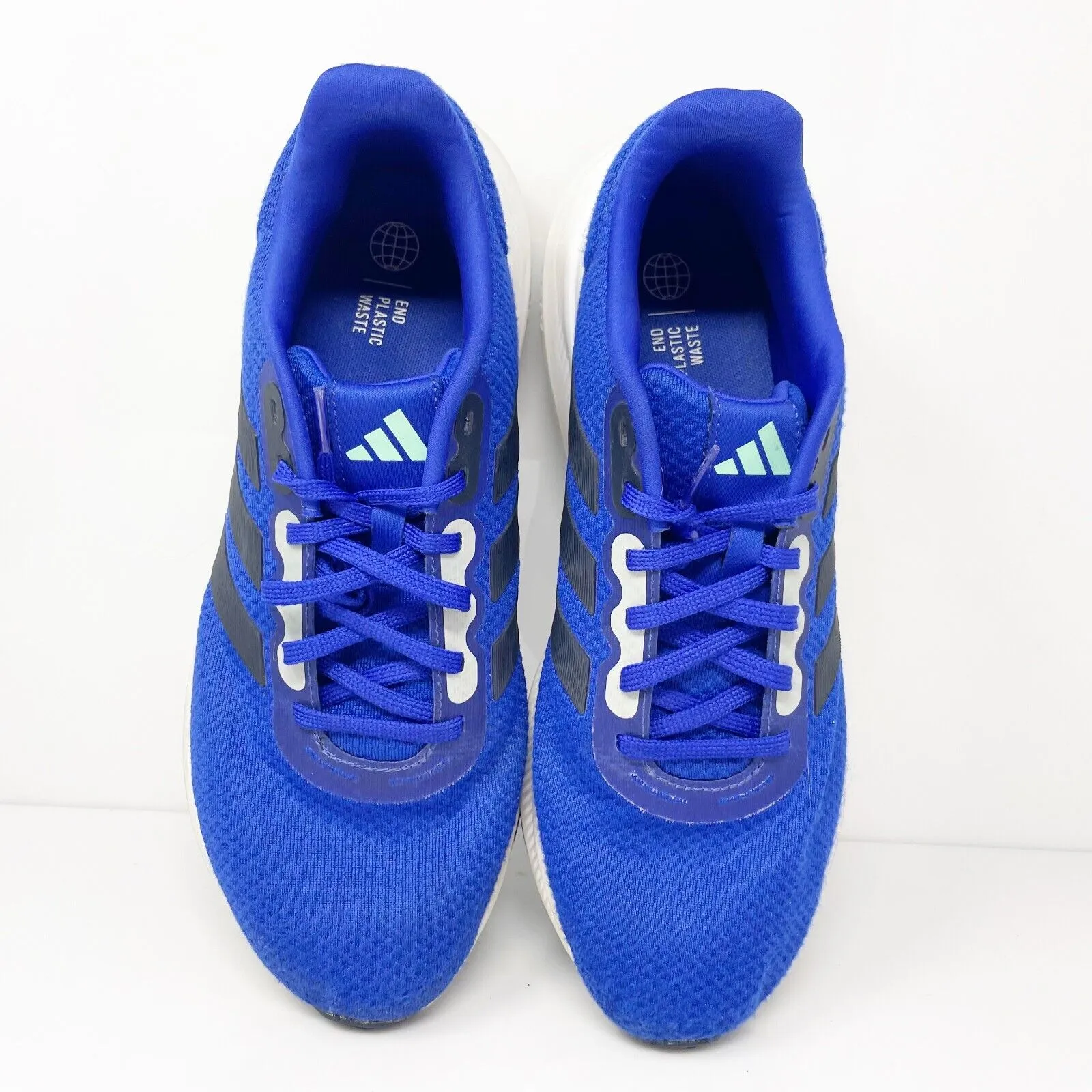 Adidas Mens Runfalcon 3.0 HP7549 Blue Running Shoes Sneakers Size 9.5