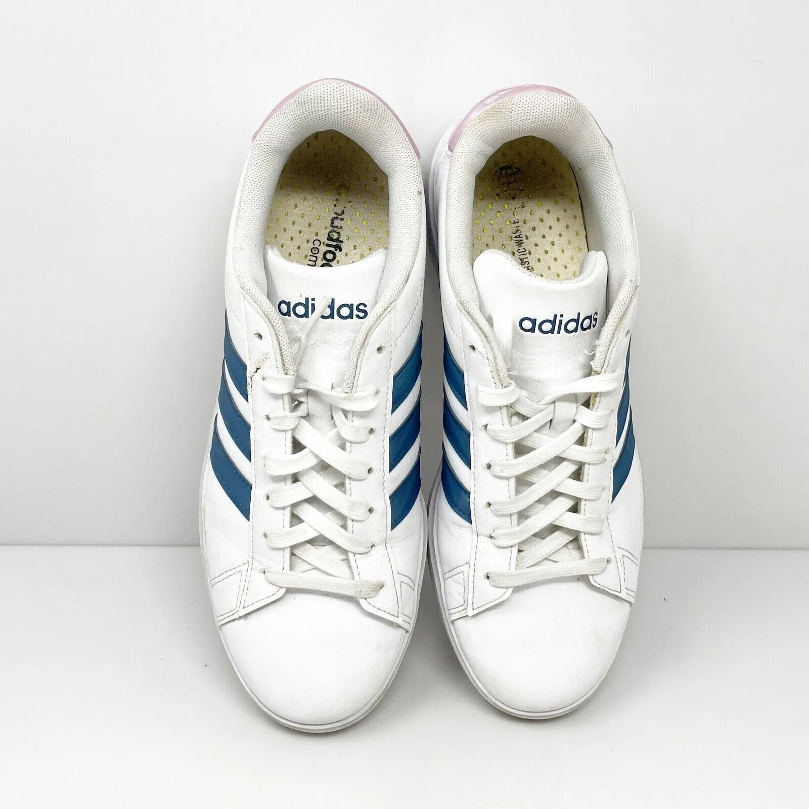 Adidas Womens Grand Court 2.0 GW9220 White Casual Shoes Sneakers Size 10