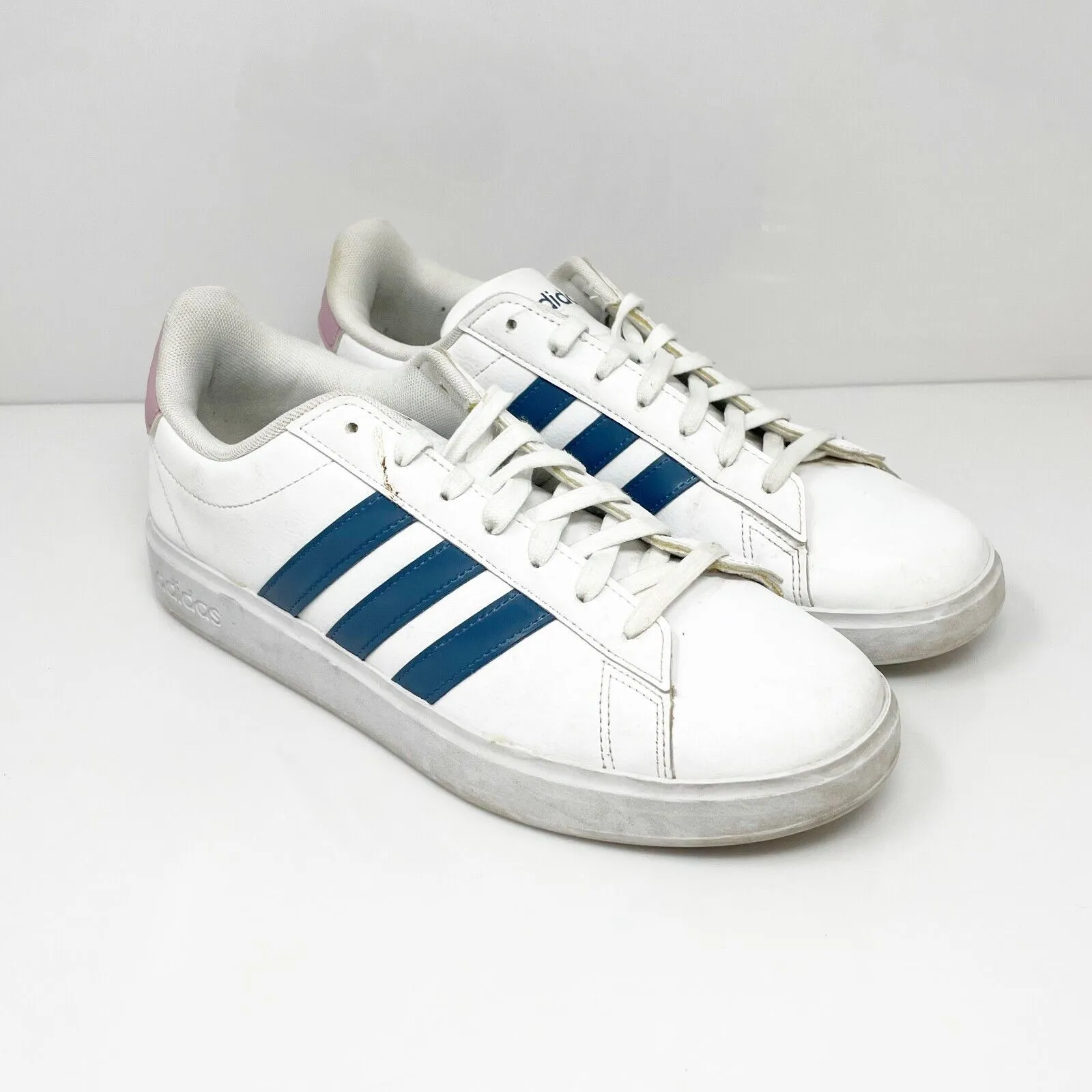 Adidas Womens Grand Court 2.0 GW9220 White Casual Shoes Sneakers Size 10