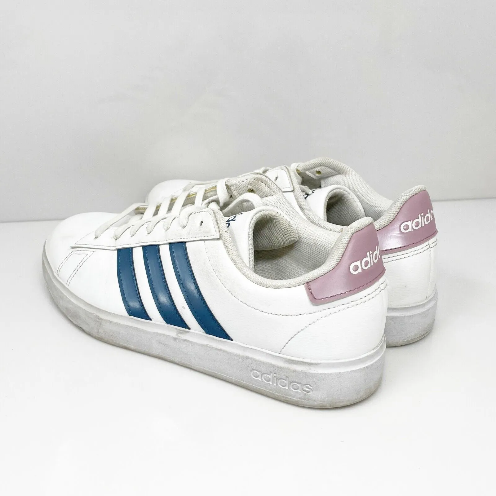 Adidas Womens Grand Court 2.0 GW9220 White Casual Shoes Sneakers Size 10