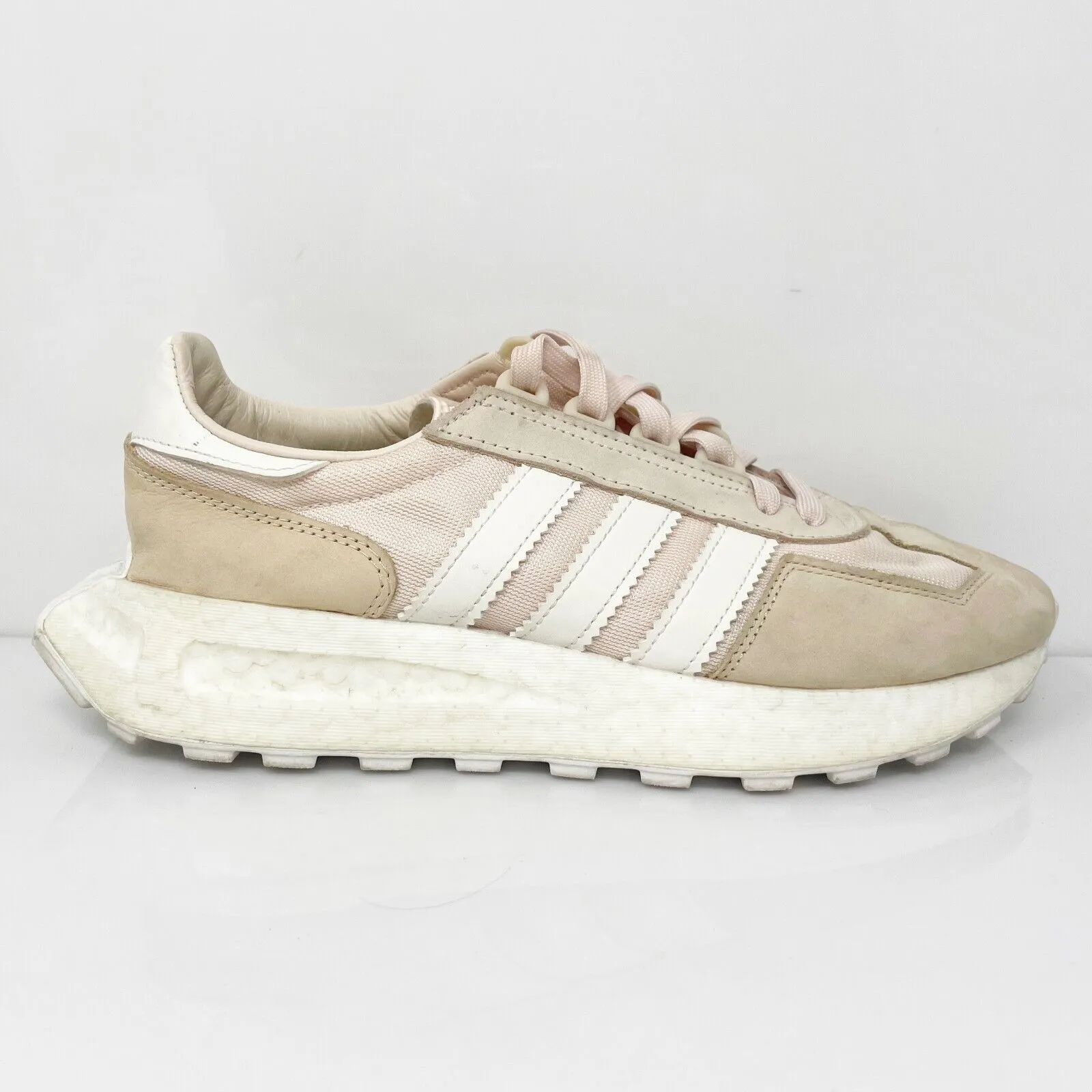 Adidas Womens Retropy E5 HQ4386 Pink Casual Shoes Sneakers Size 8.5