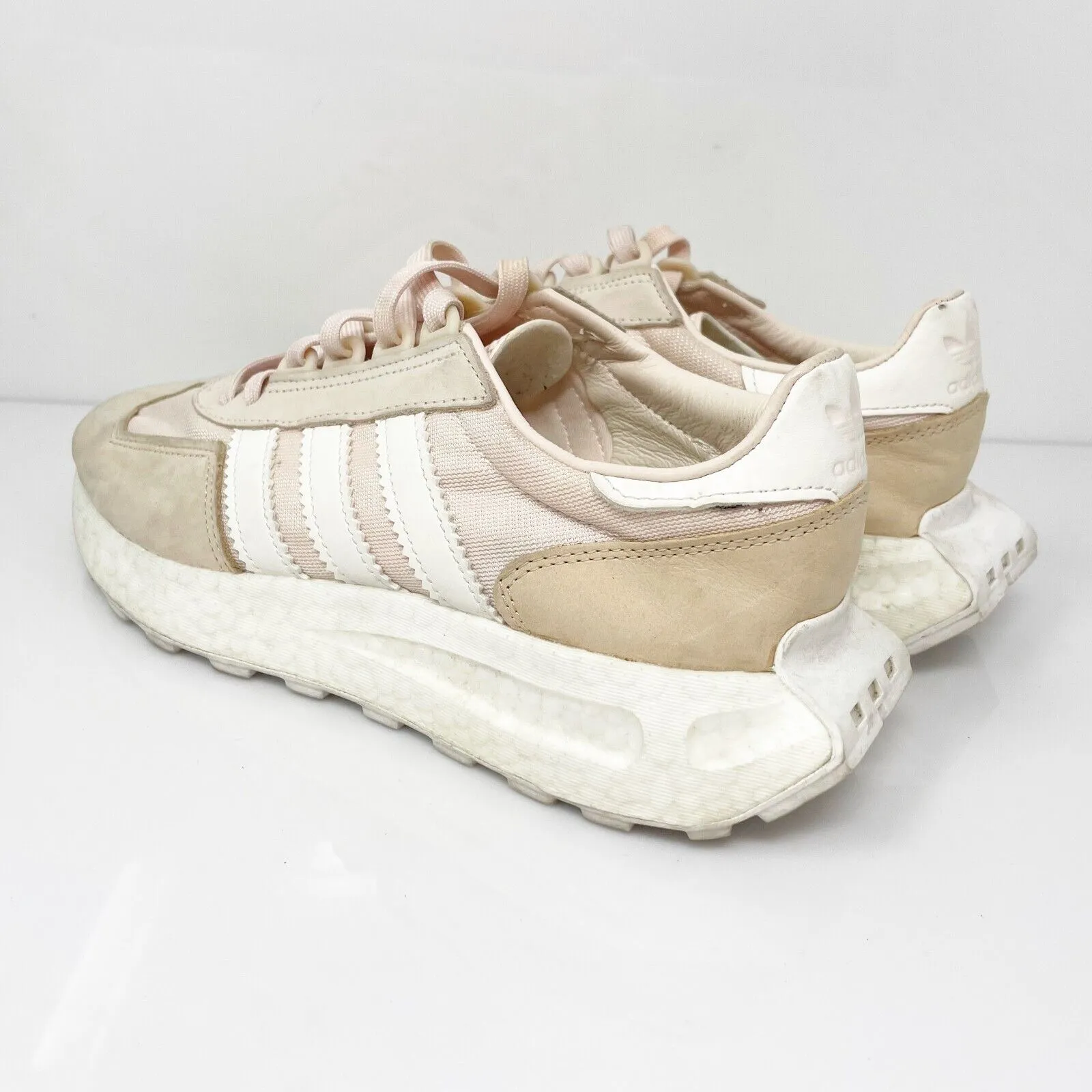 Adidas Womens Retropy E5 HQ4386 Pink Casual Shoes Sneakers Size 8.5