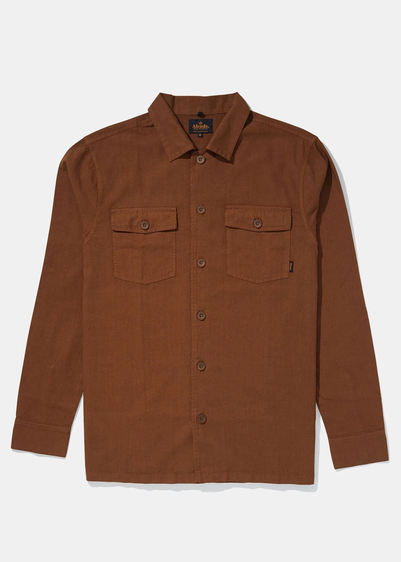 Afends Hemp Work Shirt - Impala