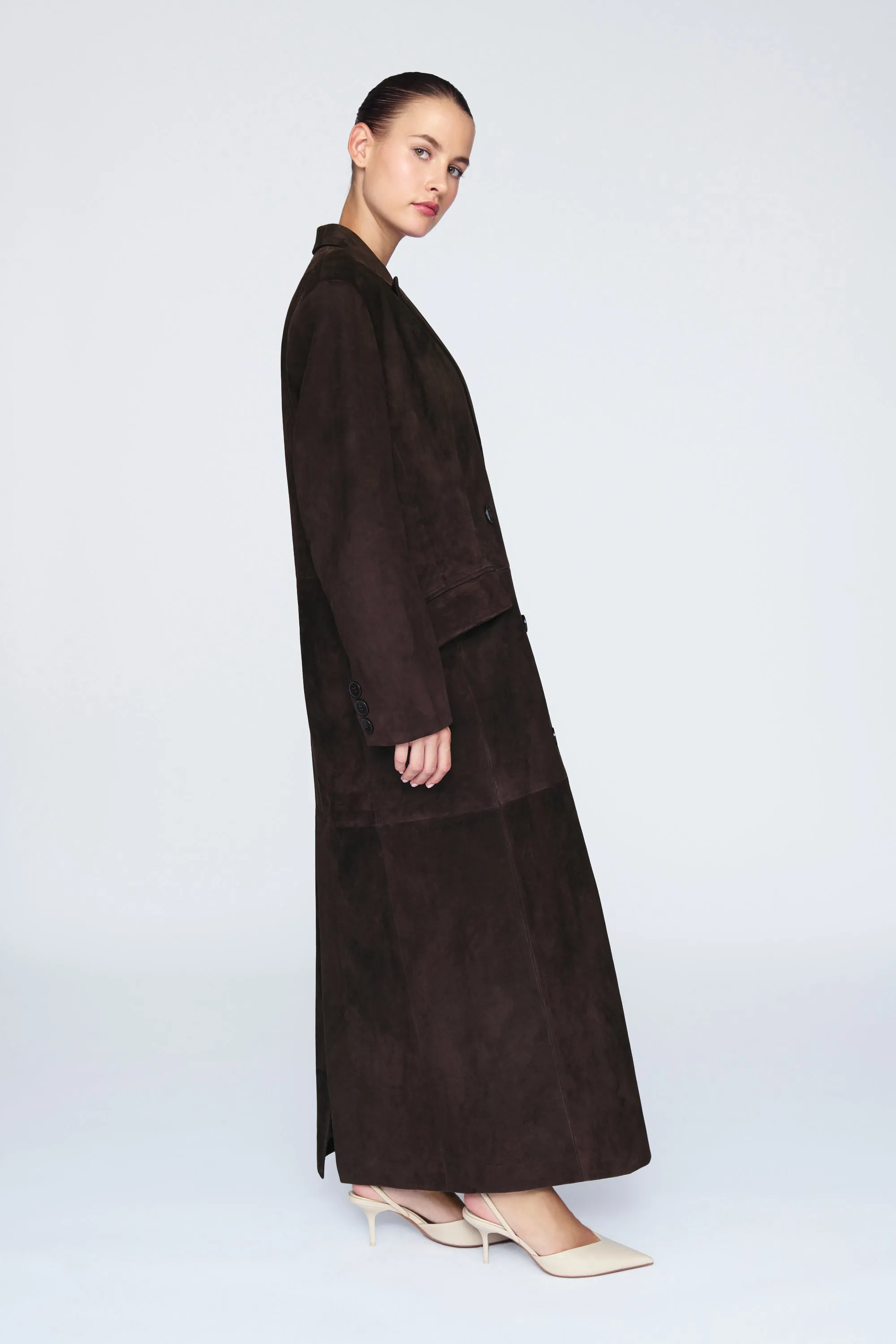 Aggie Suede Coat