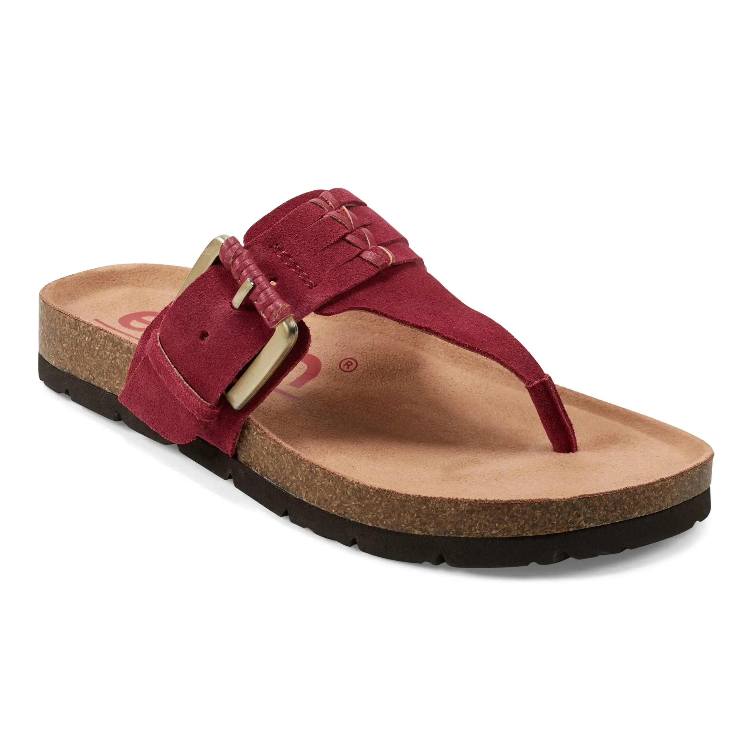 Aldora Woven Round Toe Casual Flat Sandals