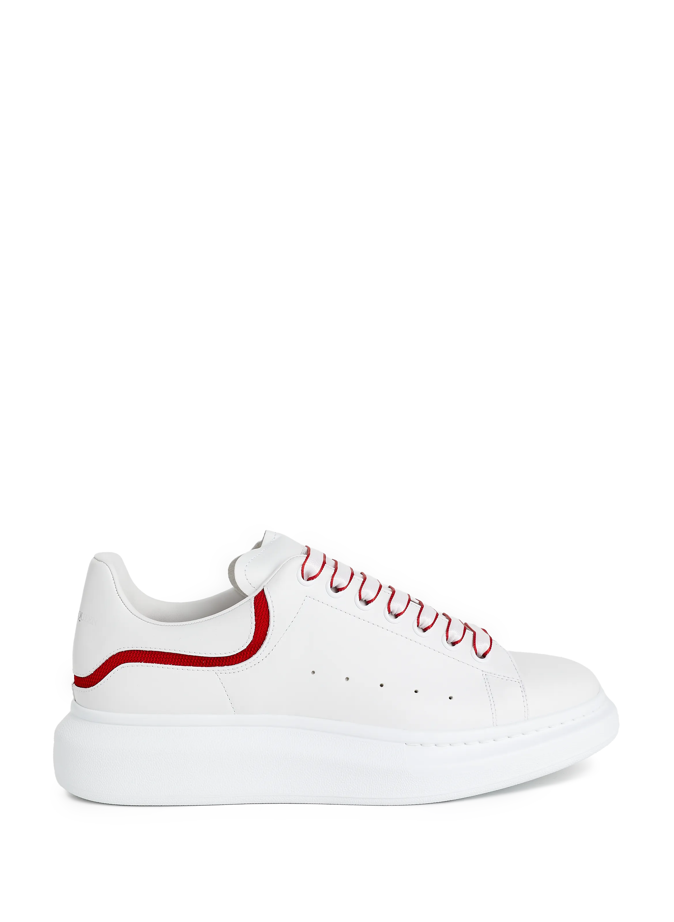 Alexander mcqueen  Oversized leather sneakers - White