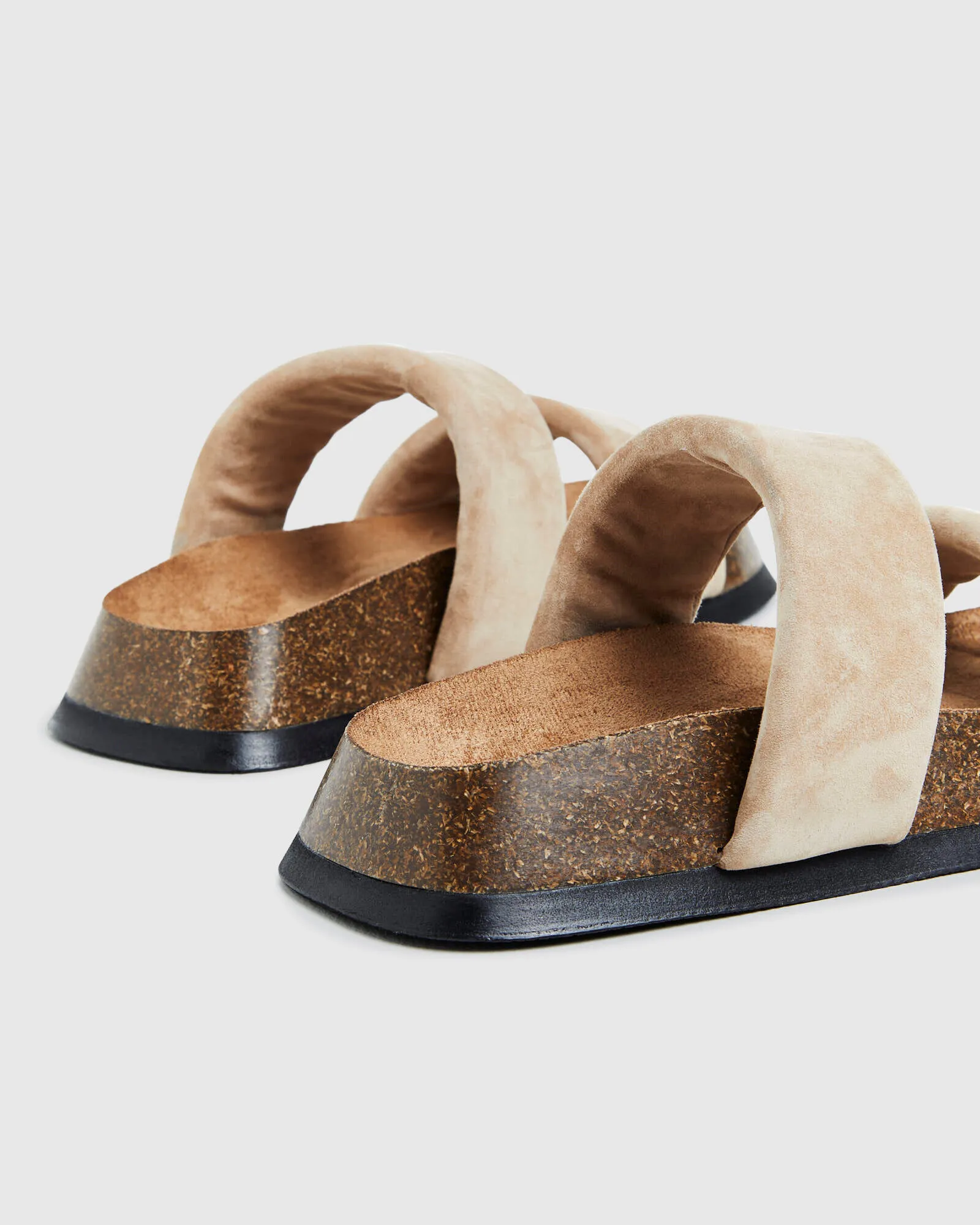 Alias Mae Darcie Sandals Natural Suede