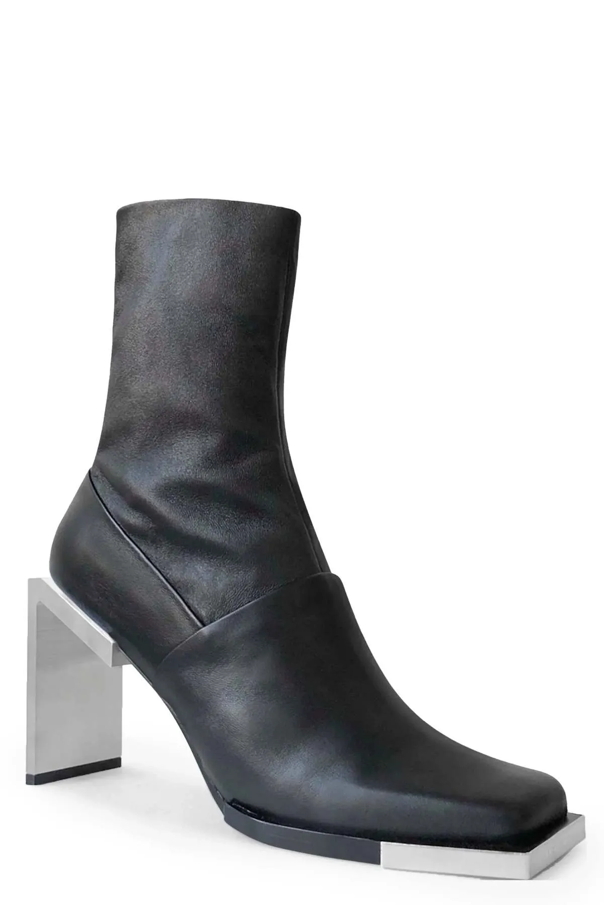 Black Ankle High Boots