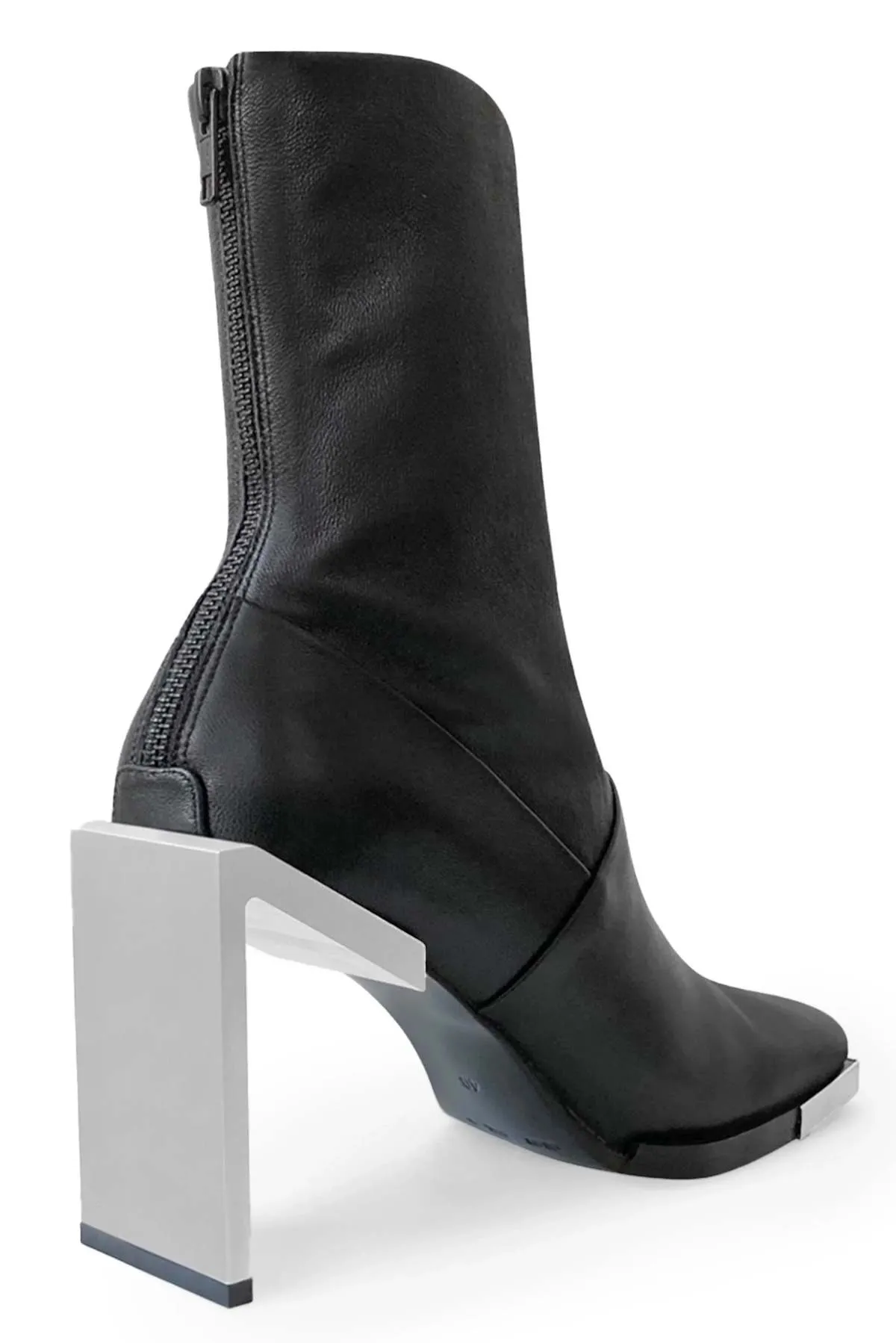 Black Ankle High Boots