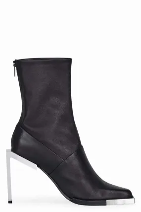 Black Ankle High Boots