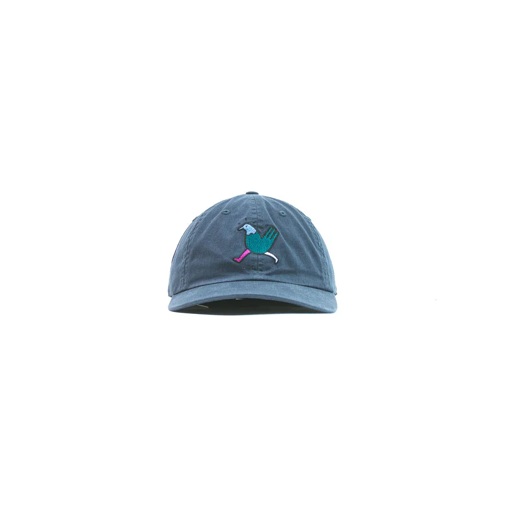 Annoyed Chicken 6 Panel Hat (Navy)