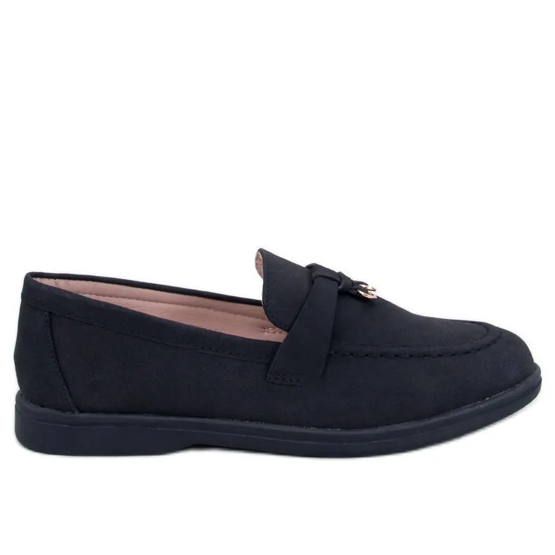 Antonisa Black Women's Moccasins