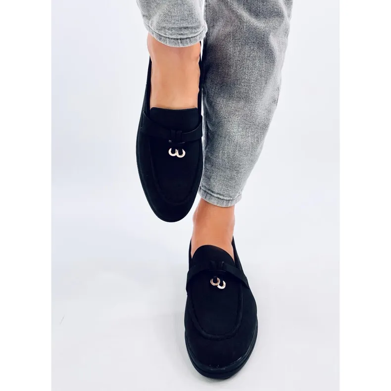 Antonisa Black Women's Moccasins