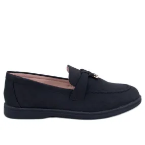 Antonisa Black Women's Moccasins