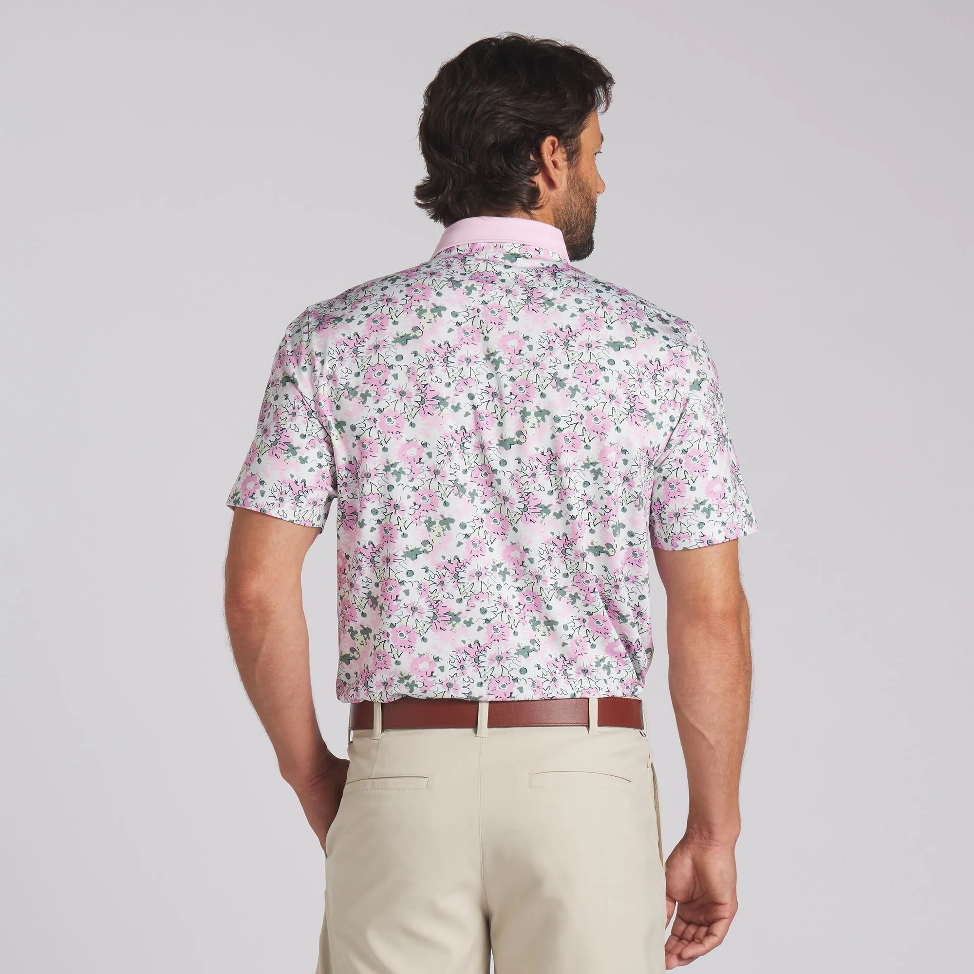 AP Floral Golf Polo - Men's Shirt