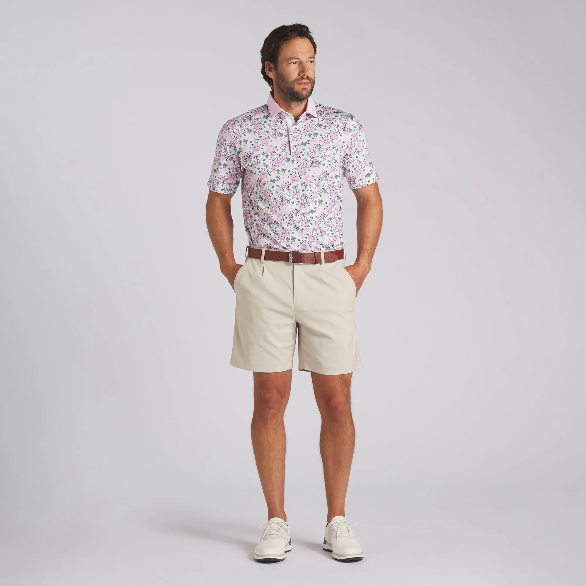 AP Floral Golf Polo - Men's Shirt