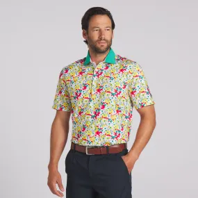 AP Floral Golf Polo - Men's Shirt