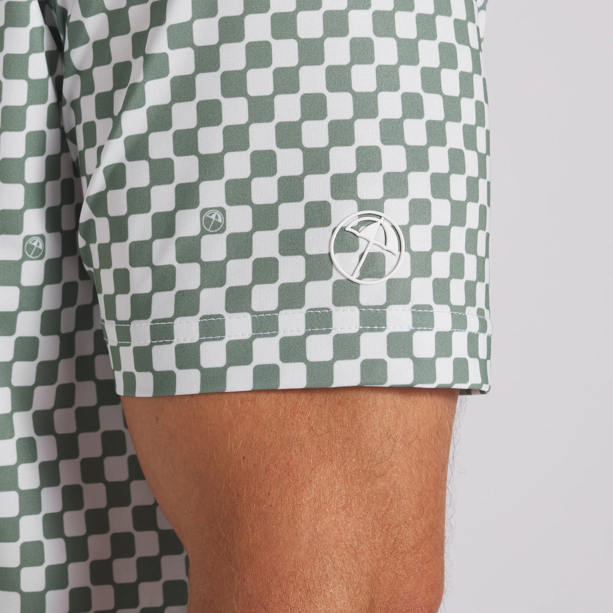 Checkered Golf Polo by AP MATTR