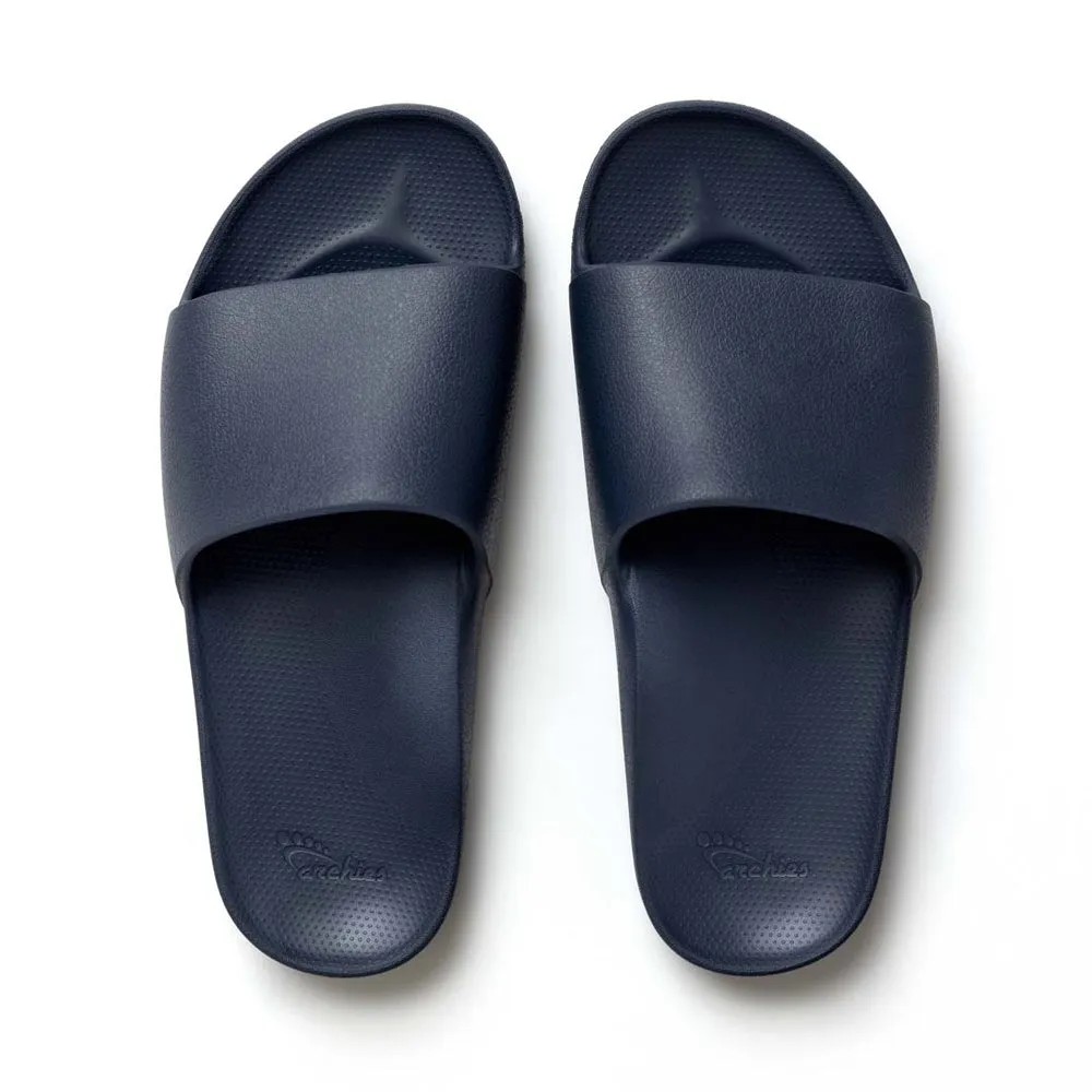 Archies Arch Support Slides - Navy