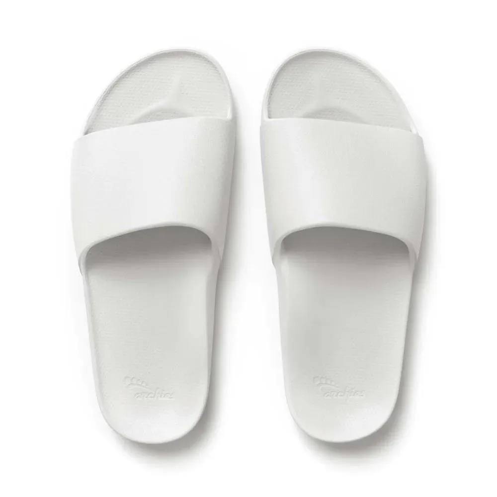 Archies Arch Support Slides - White