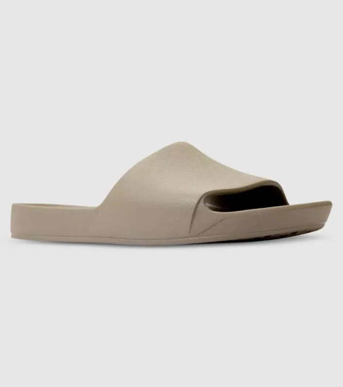 Archies Arch Support Unisex Slides Taupe