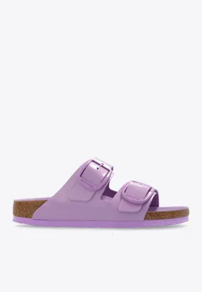 Arizona Big-Buckle Leather Slides