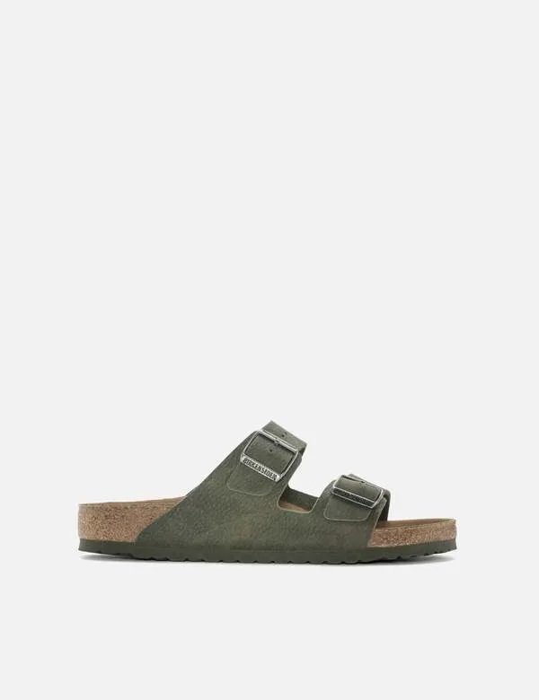 Arizona Vegan Regular Sandals - Thyme Green