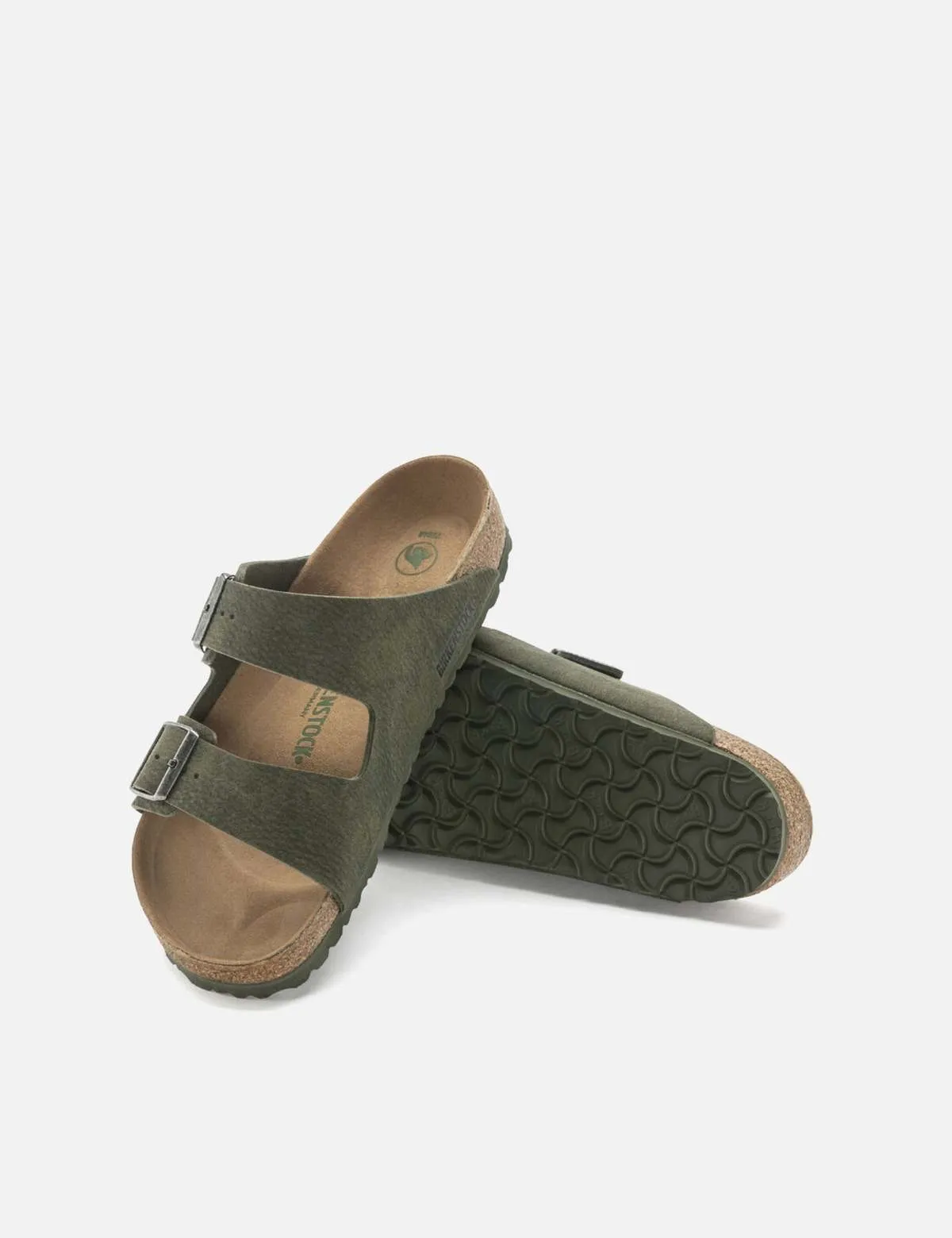 Arizona Vegan Regular Sandals - Thyme Green