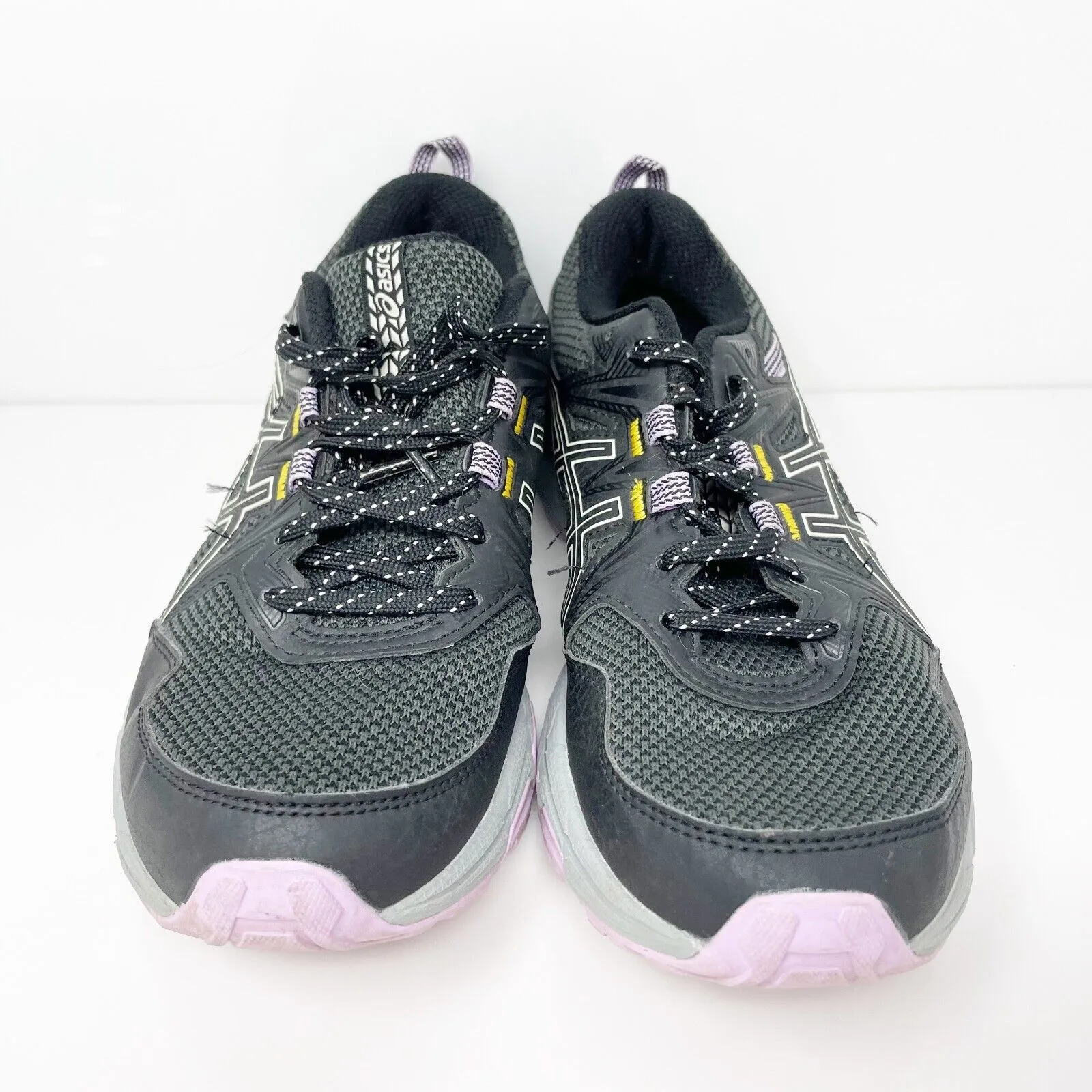 Asics Womens Gel Venture 8 1012A708 Black Running Shoes Sneakers Size 6.5