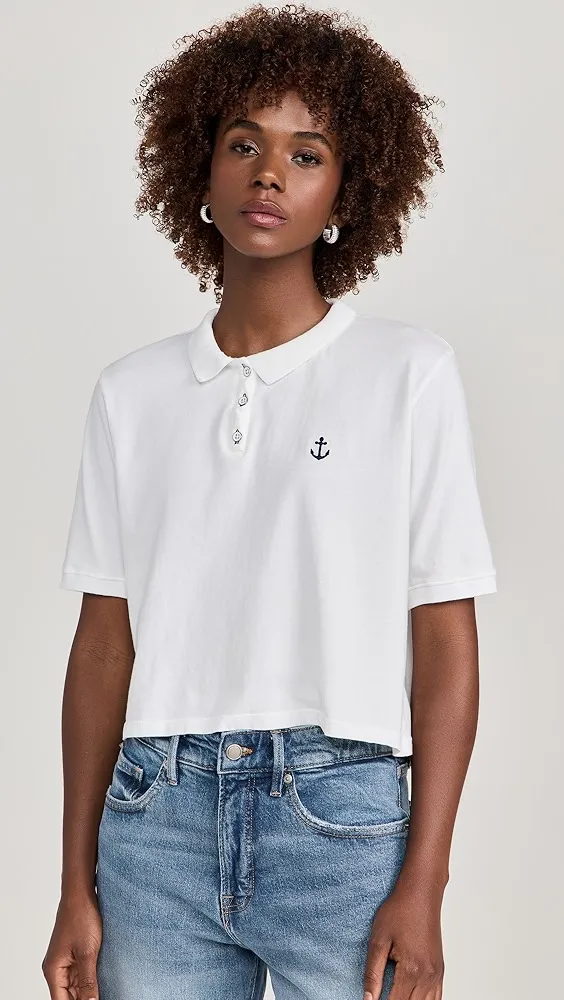 ASKK NY   Cropped Polo 