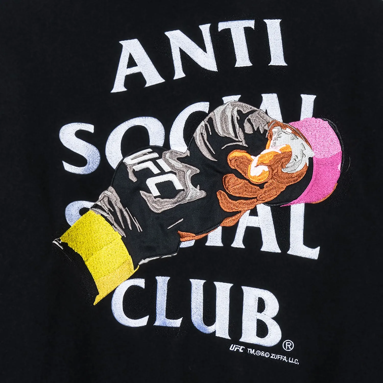 ASSC x UFC Corner Varsity Jacket - Black