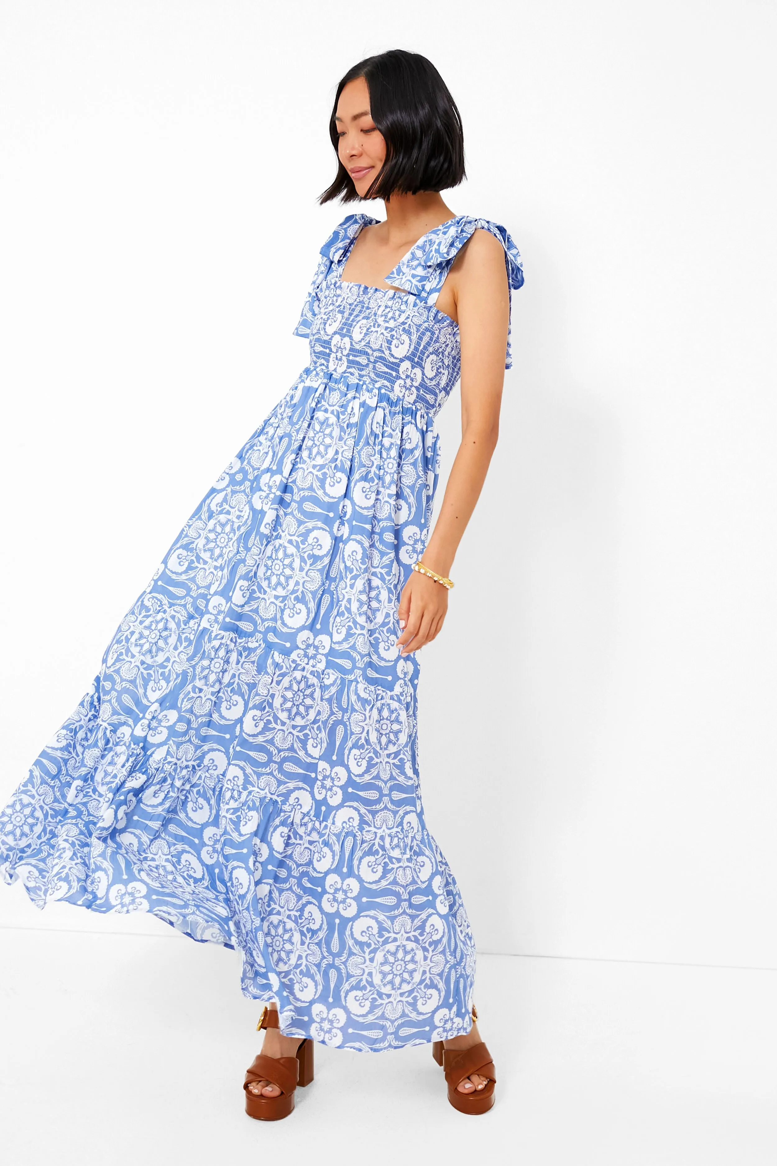 Azure Morocco Kelly Dress