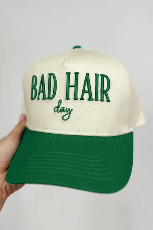 Bad Hair Day Embroidered Hat