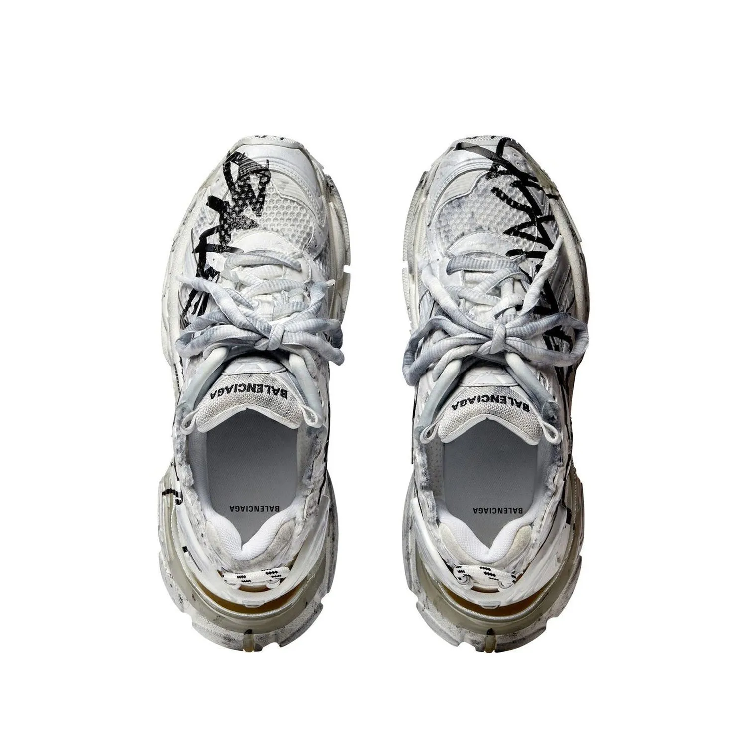 Balenciaga    Balenciaga Runner Graffiti Sneakers