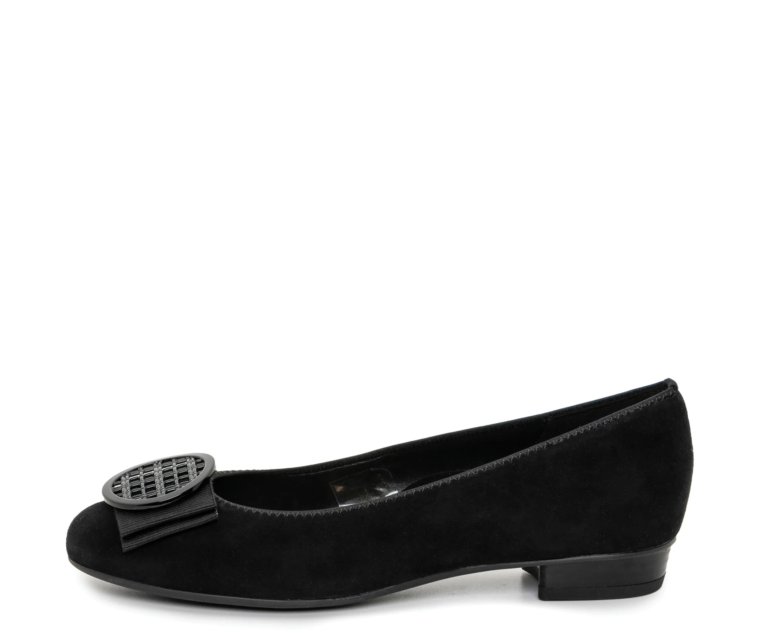 Bambi Women's Ornament Ballet Flat - Black 81