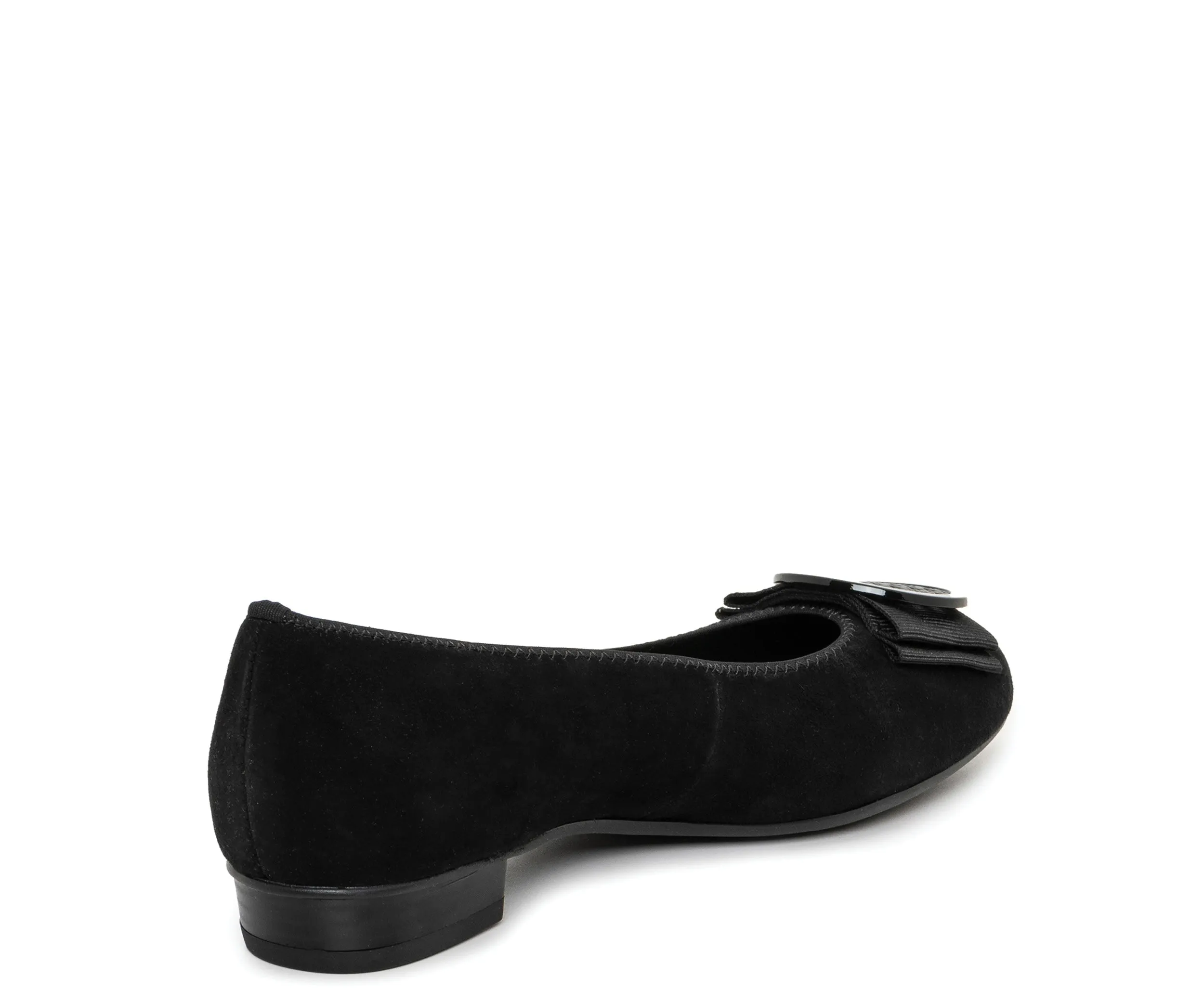 Bambi Women's Ornament Ballet Flat - Black 81